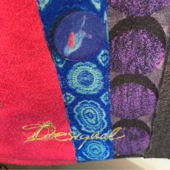 Desigual Sarai Patchwork Print Dress - Picture 4 of 9